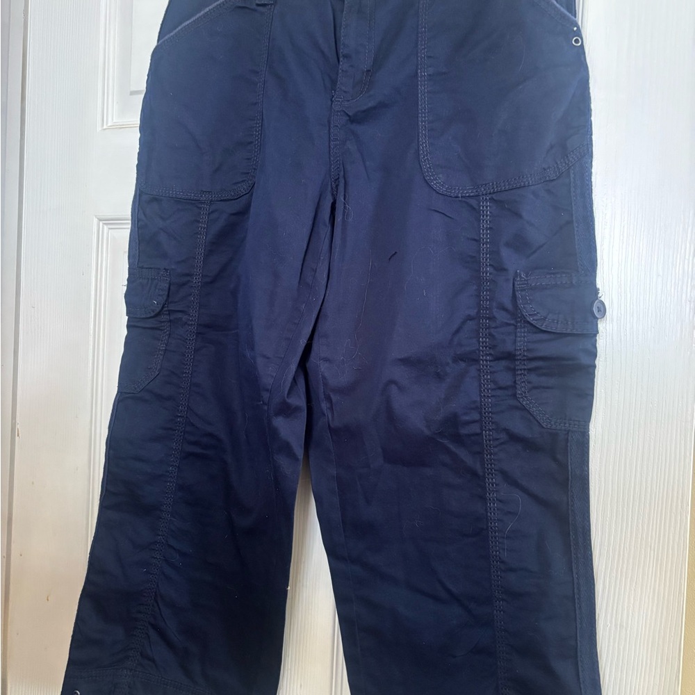 Style & Co. Women's Navy Cargo Capris